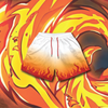 Flame Pillar Shorts
